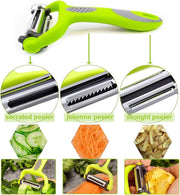 3-Piece Stainless Steel Vegetable Peeler Set