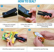 Mini 2-in-1 Rechargeable Bag Sealer