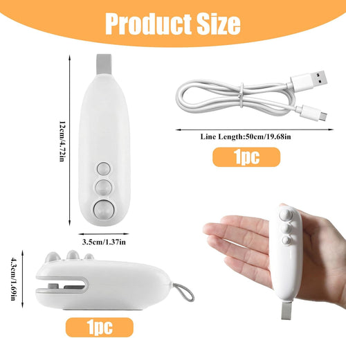 2-in-1 Mini Bag Sealer | Rechargeable Heat Sealer & Cutter