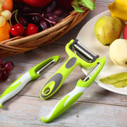 3-Piece Stainless Steel Vegetable Peeler Set