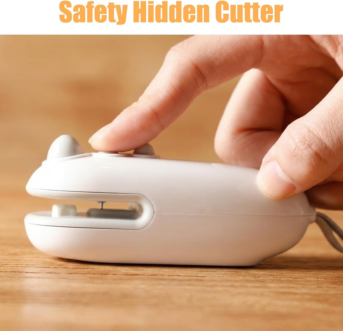 2-in-1 Mini Bag Sealer | Rechargeable Heat Sealer & Cutter