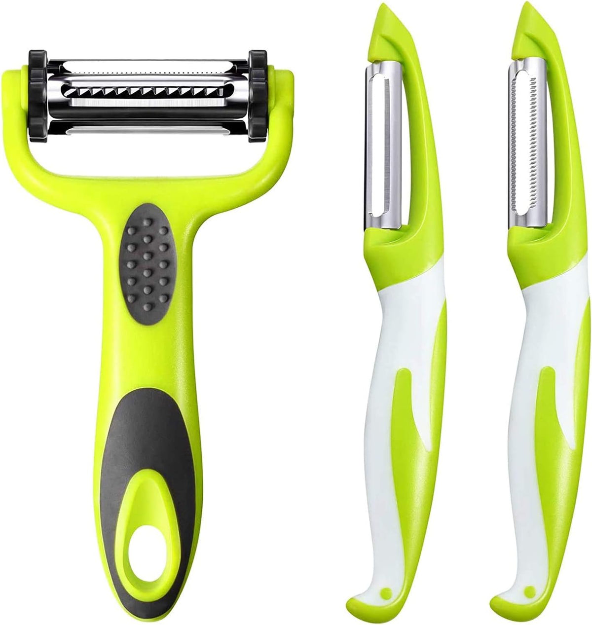 3-Piece Stainless Steel Vegetable Peeler Set