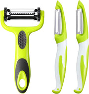 3-Piece Stainless Steel Vegetable Peeler Set