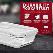 10-Piece Glass Meal Prep Container Set
