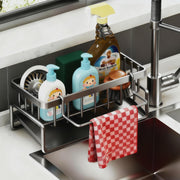 Kitchen Sink Sponge Holder & Caddy – Grey
